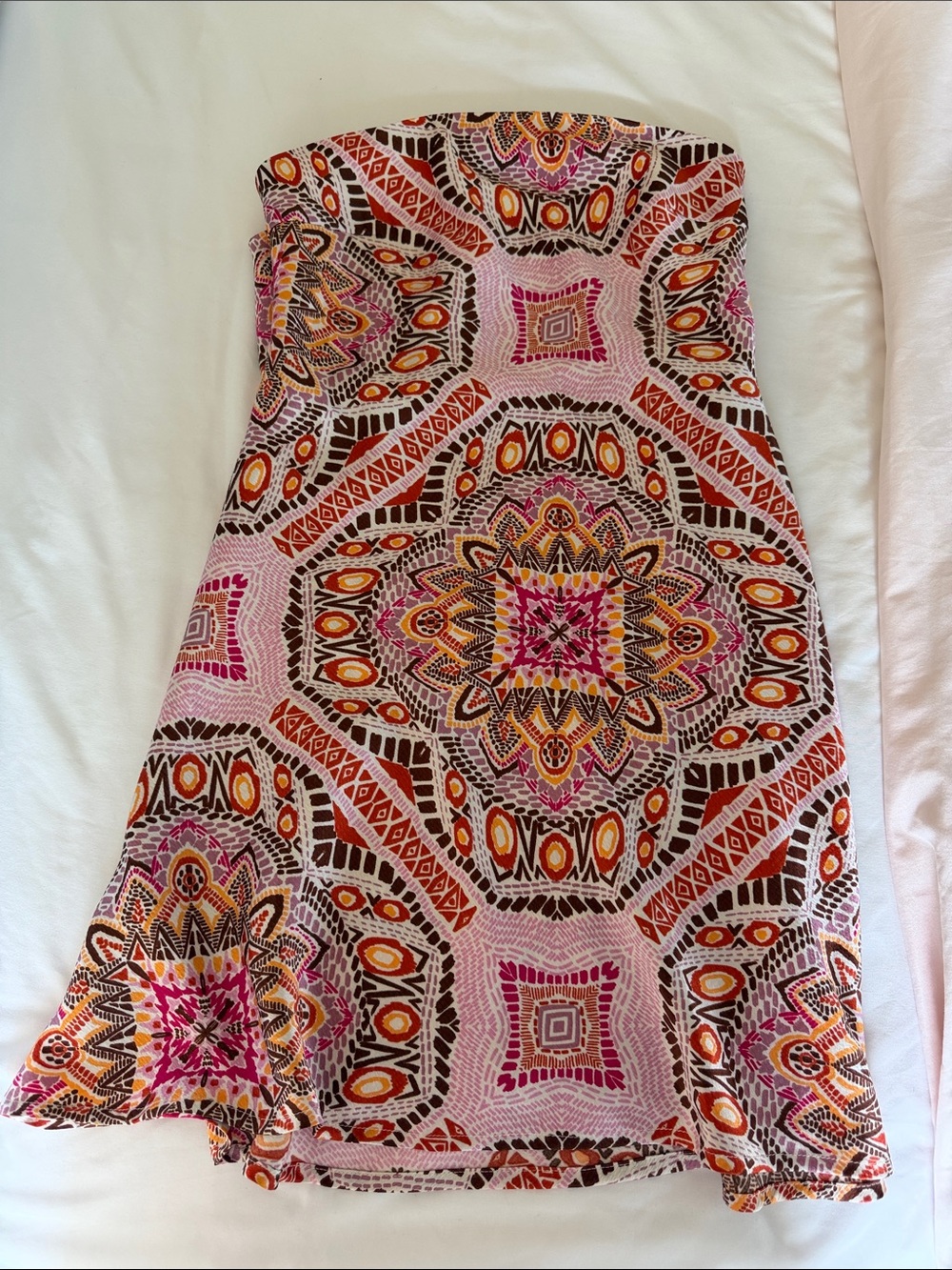Forever 21 Pink Strapless Dress